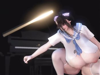 Sexy Asian Girl With Gigantic Tits Dancing (3D HENTAI)